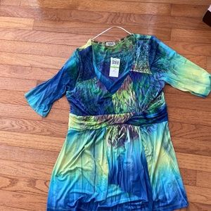 NWT- Fun Midsleeve Casual Shirt
